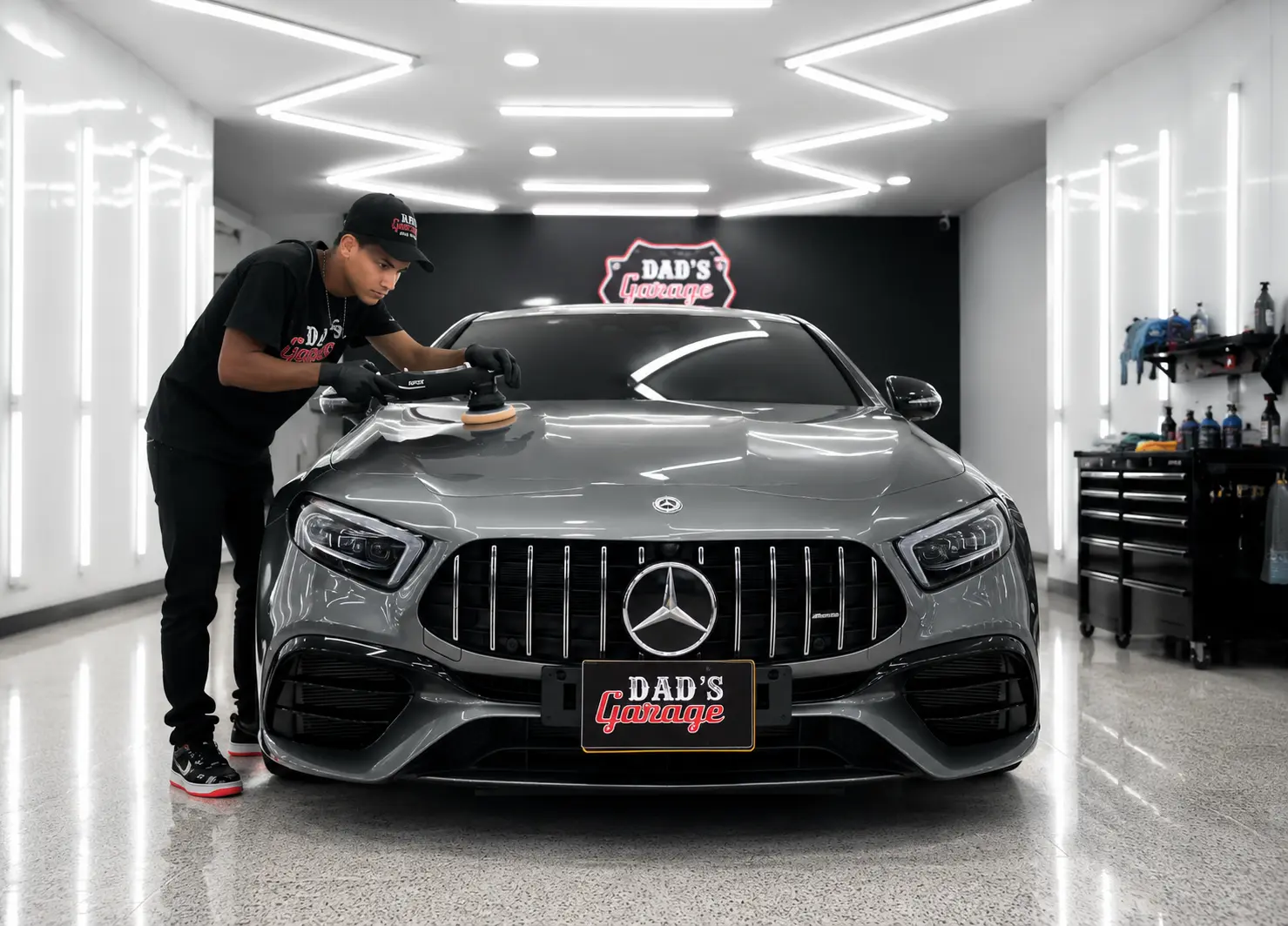 Corrección de Pintura en Mercedes